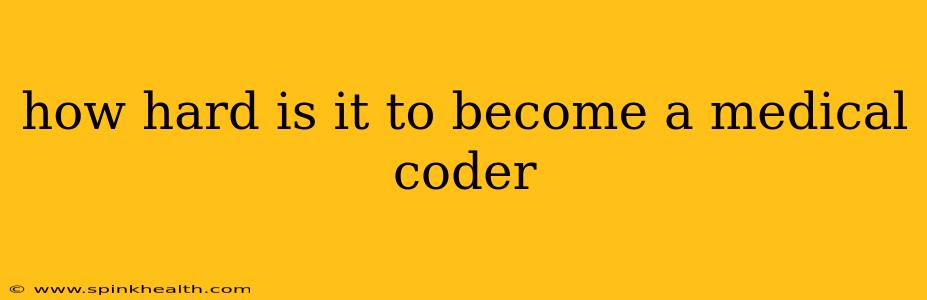 how hard is it to become a medical coder