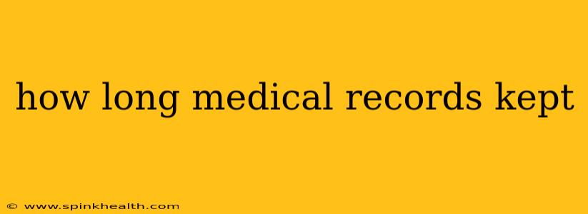 how long medical records kept
