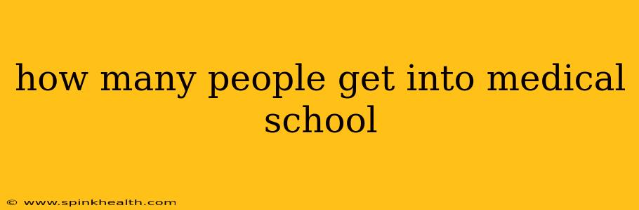 how many people get into medical school