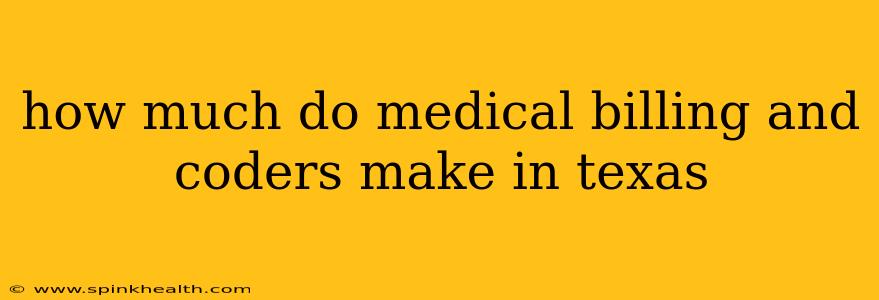 how much do medical billing and coders make in texas