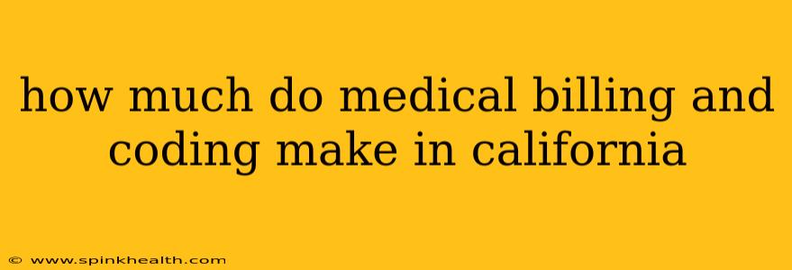 how much do medical billing and coding make in california