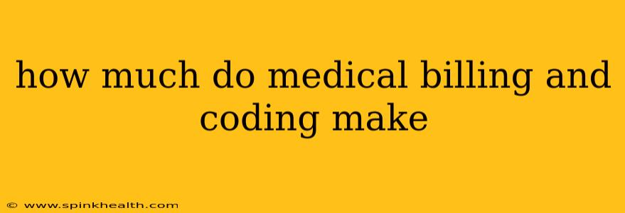 how much do medical billing and coding make