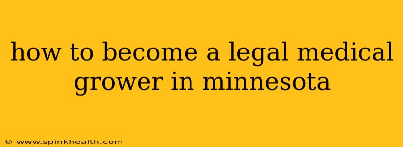 how to become a legal medical grower in minnesota