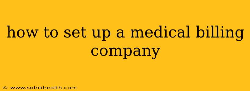 how to set up a medical billing company