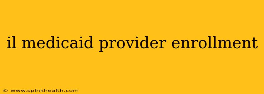 il medicaid provider enrollment