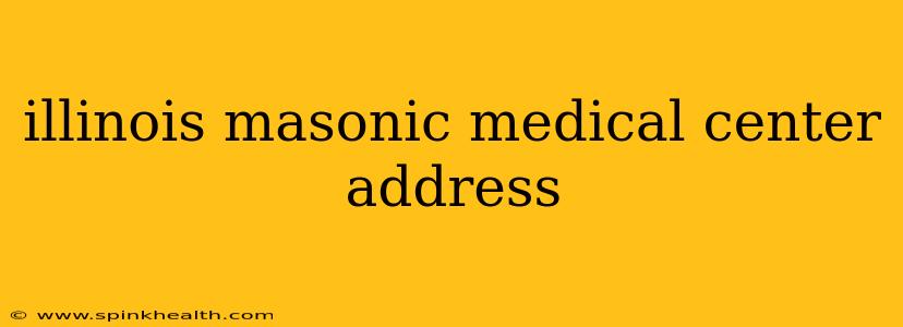 illinois masonic medical center address