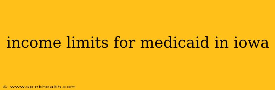 income limits for medicaid in iowa