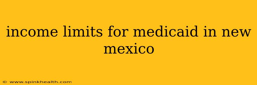 income limits for medicaid in new mexico