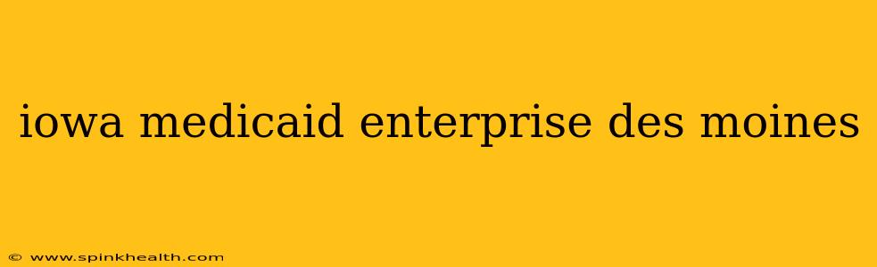 iowa medicaid enterprise des moines