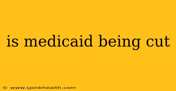 is medicaid being cut