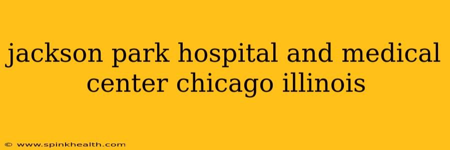 jackson park hospital and medical center chicago illinois