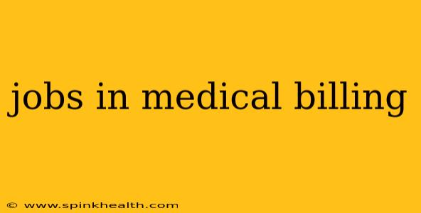 jobs in medical billing
