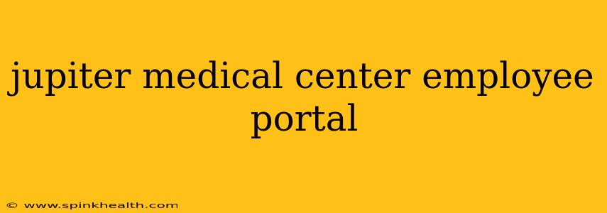 jupiter medical center employee portal