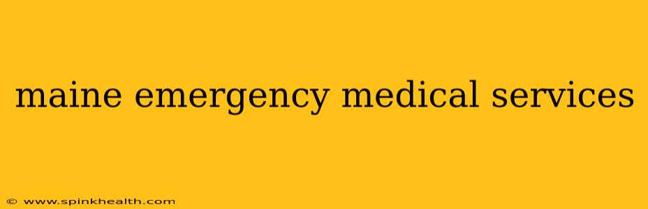 maine emergency medical services