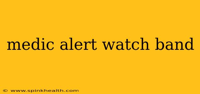 medic alert watch band