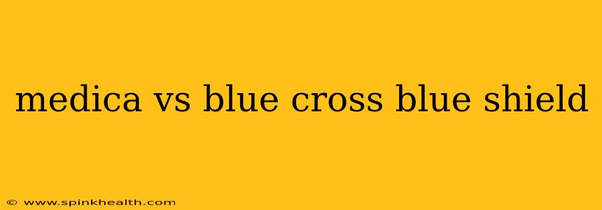 medica vs blue cross blue shield