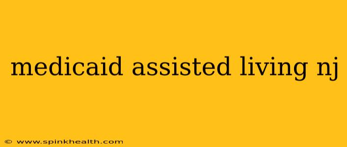 medicaid assisted living nj