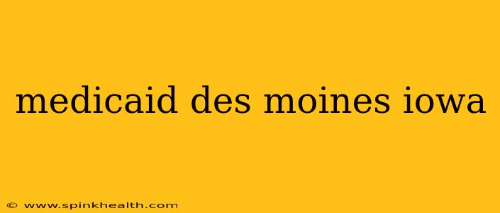 medicaid des moines iowa