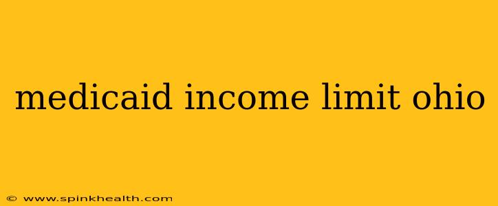 medicaid income limit ohio