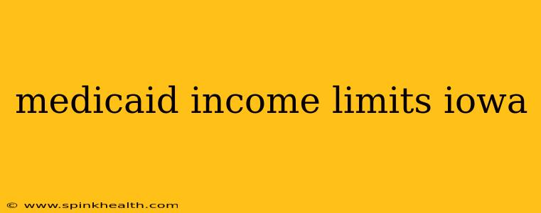 medicaid income limits iowa