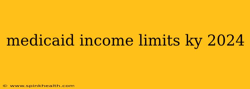 medicaid income limits ky 2024