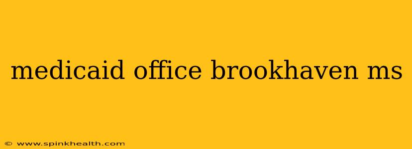 medicaid office brookhaven ms
