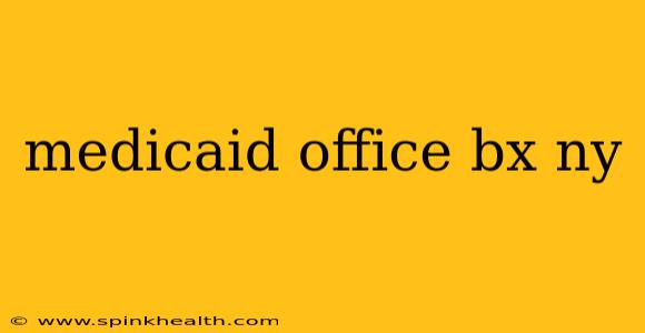 medicaid office bx ny