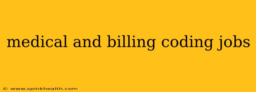 medical and billing coding jobs