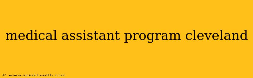 medical assistant program cleveland