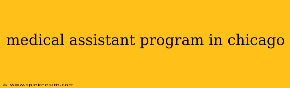 medical assistant program in chicago