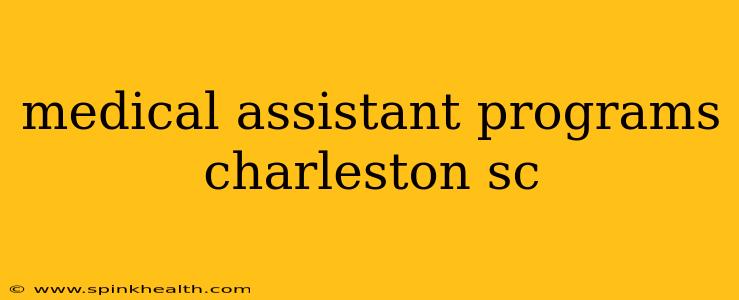 medical assistant programs charleston sc