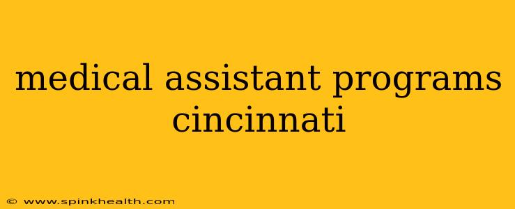 medical assistant programs cincinnati