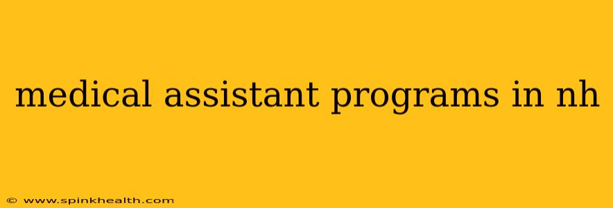medical assistant programs in nh