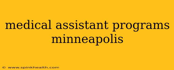 medical assistant programs minneapolis
