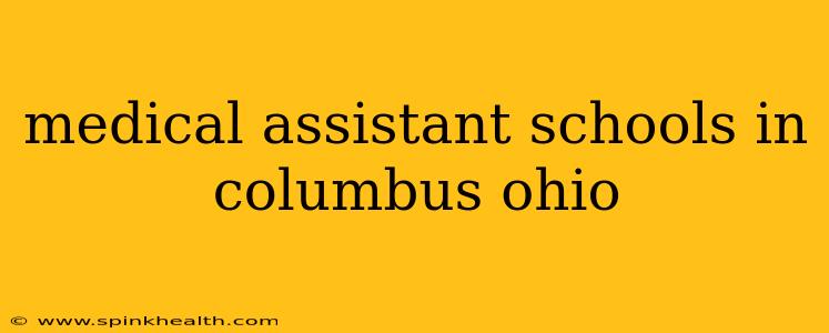 medical assistant schools in columbus ohio