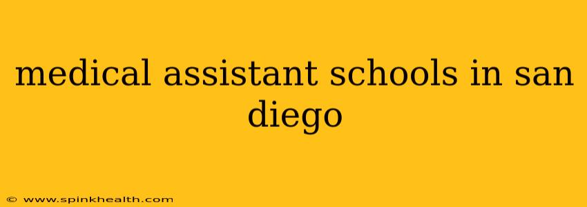 medical assistant schools in san diego