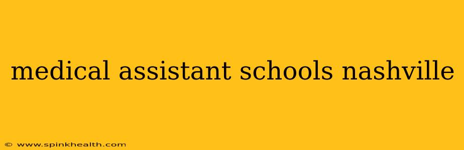 medical assistant schools nashville