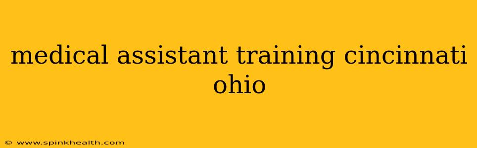medical assistant training cincinnati ohio
