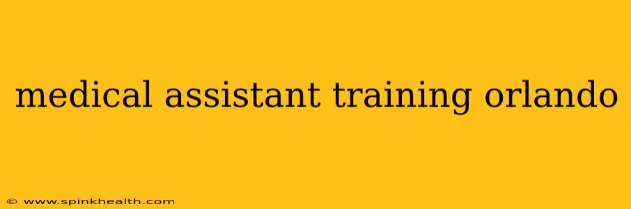 medical assistant training orlando