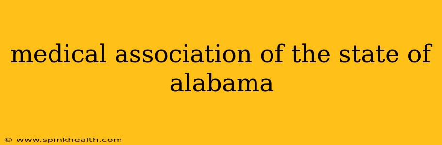 medical association of the state of alabama