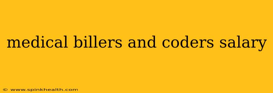 medical billers and coders salary