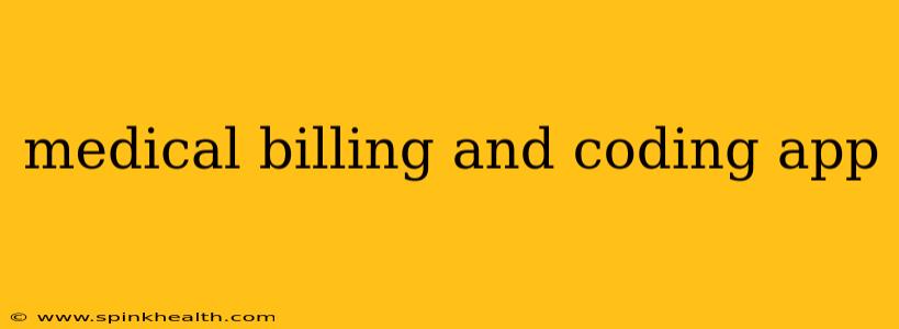 medical billing and coding app