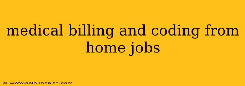 medical billing and coding from home jobs