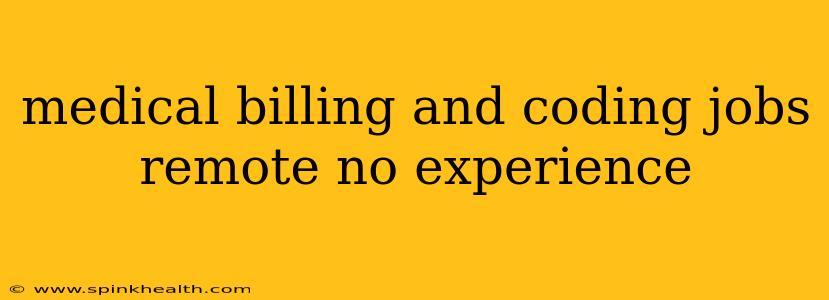 medical billing and coding jobs remote no experience