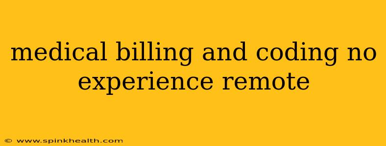 medical billing and coding no experience remote