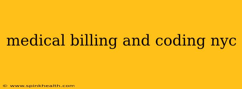 medical billing and coding nyc