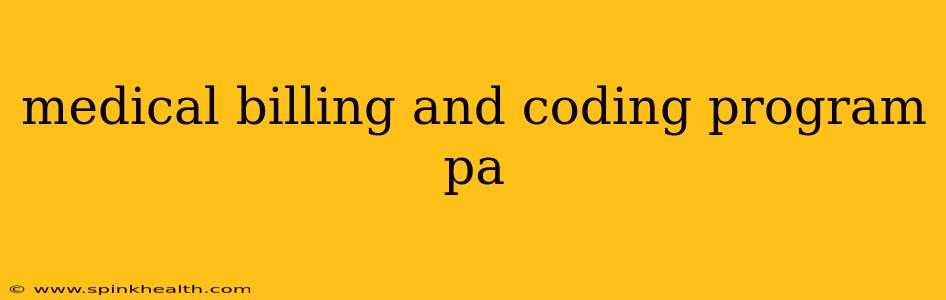 medical billing and coding program pa