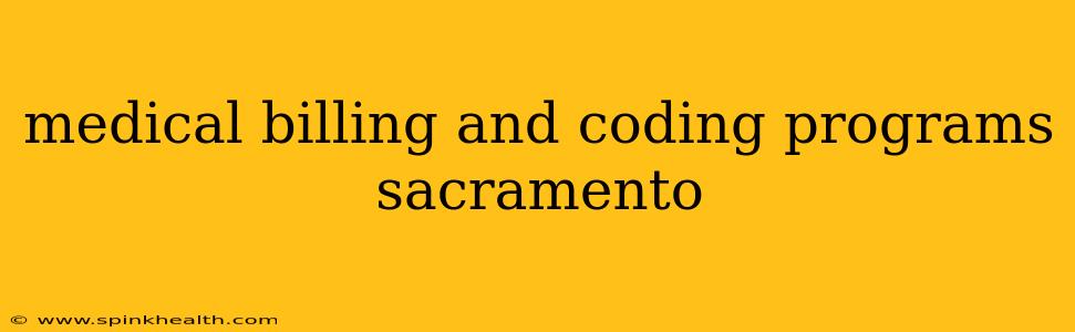 medical billing and coding programs sacramento
