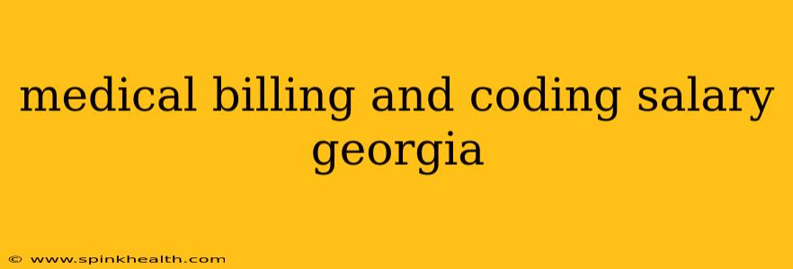 medical billing and coding salary georgia
