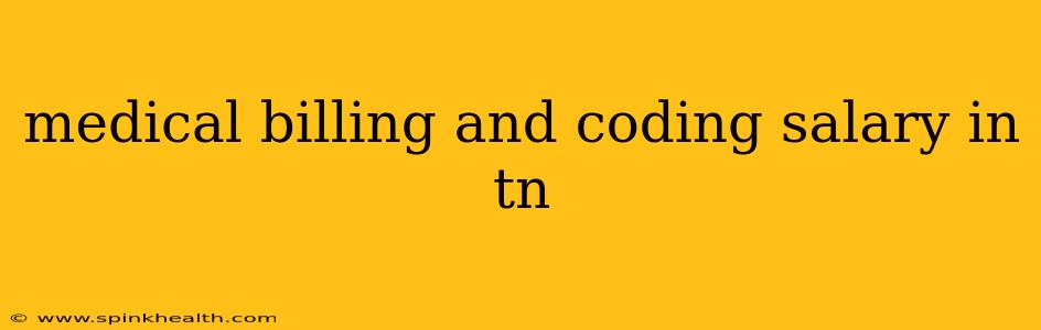medical billing and coding salary in tn